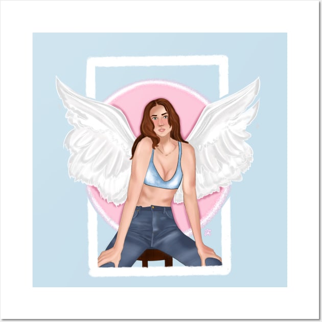 Angel Waverly Wall Art by wynhaaughtcolbs